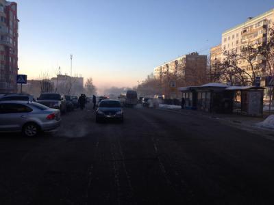 Облако спровоцировало ДТП на улице Костычева Рязани